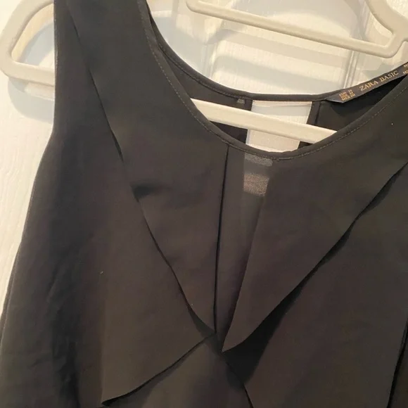 Zara Chiffon Tank Top - Picture 2 of 4